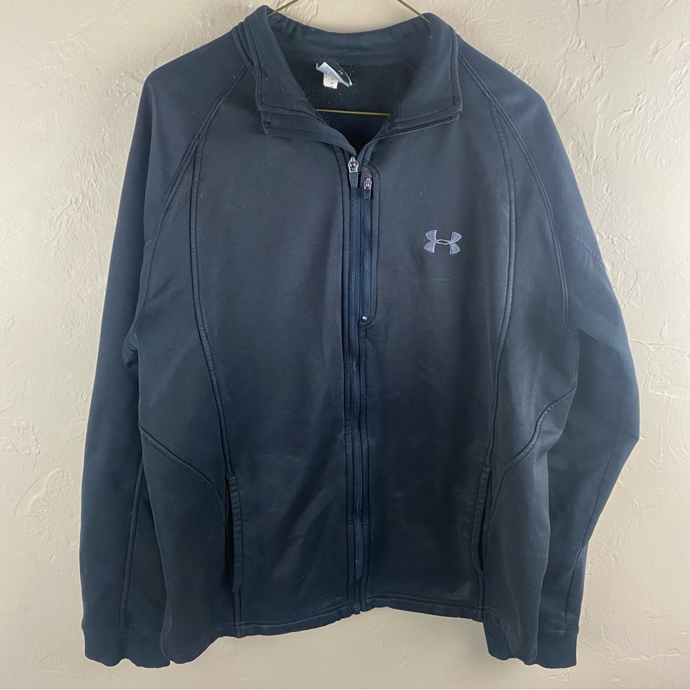 Under Armour Black Zip-up Jacket Men’s Large